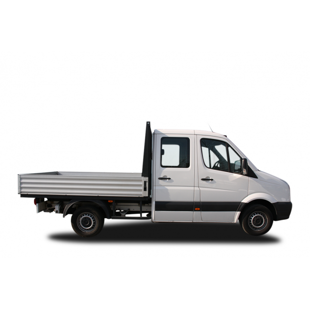 VolksWagen Crafter Pickup (dubbele en enkele cabine) of vergelijkbaar